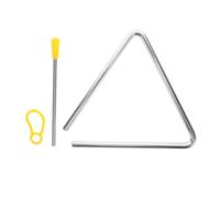 AKOOSY Triangle Percussion Instrument with Striker for Educational Musical for Early Childhood Rhythm Development and Music Talent Enhancement