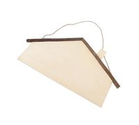 AKOOSY Unfinished Wooden Hanging Sign Blank Plaque Smooth Surface for DIY Crafts Home Decor Cafe Restaurant Bar Wall Decoration
