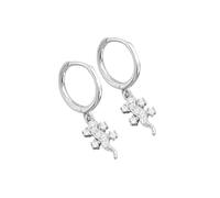 AKOOSY Unique Gecko Design Hoop Earrings Flat Back Studs for Women Fashion Jewelry for Lady Girls
