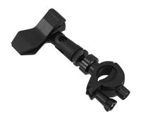 AKOOSY Universal Adjustable Microphone Stand Clamp and Desk Mic Holder Clip with Expansion Mount for Live Streaming and Recording, Compatible with Table Microphone Stands