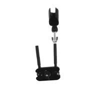 AKOOSY Universal Adjustable Microphone Stand Clip Holder with Swivel Ball Lock Extension Rod, Cymbal Stand Mic Mount Accessory for Musicians Gear and Wireless Clip-on Microphones, Small
