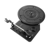 AKOOSY Vintage Gramophone Turntable Movement Vinyl Record Player with Built-in Stereo Speakers High-fidelity Low-noise Performance Wear-resistant Material for Authentic Sound Experience