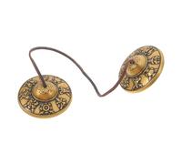 AKOOSY Vintage Meditation Bell Chime Brass Feng Shui Bell for Yoga Singing Chime and Spiritual Practice Artistic Design Excellent Sound Quality for Mindfulness and Relaxation