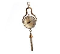 AKOOSY Vintage Movement Waist Pocket Watch with Bronze Alloy Case and Convex Glass Retro Fashion Pendant for Men and Women Elegant Steampunk Style Accessory