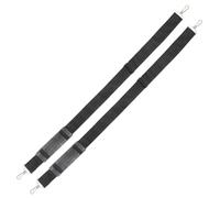 AKOOSY Violin Case Strap 2Pcs Adjustable Padded Shoulder Carry Straps 110Cm with Metal Buckle for Instrument Storage and Daily Use