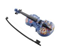 AKOOSY Violin with Strings and Bow Realistic Plastic Instrument for Early Music Education Enhances Concentration and Fun Learning for Boys and Home School and Kindergarten