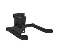 AKOOSY Wall Mounted Trumpet Hanger with Soft Padding Secure Slatwall Bracket for Pocket Trumpet and Wind Instruments Space-saving Musical Instrument Holder for Studio and Home Display