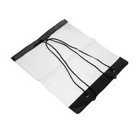 AKOOSY Waterproof Map Pouch with Window for Hiking and Cycling | PVC Build, Splashproof Seal, Hanging Loop and Carabiner, Reading for Charts and Documents