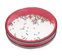 AKOOSY Wave Bead Ocean Drum Percussion Instrument with Balls for Adults for Music Classrooms Relaxation and Family Gatherings