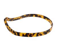 AKOOSY Wide Leopard Print Acetate Headband for Women Fashion Korean Style Hairband for Curly and Straight Hair Female Party Headdress Hair Accessory