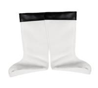 AKOOSY Winter High Shaft Boot Liners for Men Lightweight Warm Rain Boot Socks with Foldover Cuff Detachable Insulated Liners for Cold Weather for Outdoor and Rainy Days