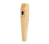 AKOOSY Wooden Kazoo Mouth Instrument with Flute Membrane for Ukulele Guitar Partner Smooth Polished Orff Instrument Suitable for Music Lovers and Playing Together