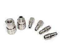 AKORD 1/4" BSP Air Line Compressor Connector Set