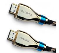 AKORD 1.5m - v2.1 HDMI CABLE (2.1 version 48GBps 8K) 24k 120Hz CERTIFIED HDR eARC Hi-Speed Premium 30AWG HDMI to HDMI Cable Lead