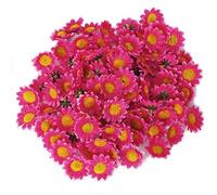 AKORD 100pc Artificial Daisies, Rose, 38mm