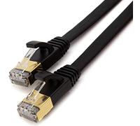 AKORD 5m Ethernet Cable Cat 7 Gigabit Lan Network RJ45 High-Speed Patch Cord Flat Design 10Gbps for 600Mhz/s STP Molded for Switch, Router, Modem, Patch Panel, PC and more