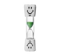 AKORD Children’s Sandglass Timer for Brushing Teeth, Toothbrush Timer, Green, 2 Minutes