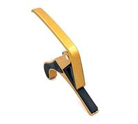 AKORD Electric Acoustic Guitar Quick Change Single-Handed Tune Trigger Capo, Gold