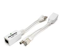 AKORD Gigabit POE Passive Power Over Ethernet Adapter Injector Extractor Kit - Injector and Extractor Both Included