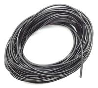 AKORD Irrigation Hose Pipe Tube Watering Micro Drip Garden System Black 4MM (ID) 6MM (OD)(20M)