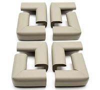 AKORD Pack of 8 Baby Safety Corner Protectors for Desk Table Furniture, Grey