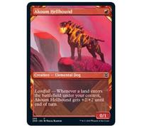 Akoum Hellhound (Showcase Frame) | Zendikar Rising
