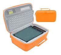 Akouta EVA Hard Storage Case Compatible with Liene 4x6'' M100/M200 Photo Printer Full-Color Portable Instant Printer,Anti Fall and Waterproof,Orange(Case Only)
