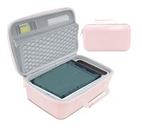 Akouta EVA Hard Storage Case Compatible with Liene 4x6'' M100/M200 Photo Printer Full-Color Portable Instant Printer,Anti Fall and Waterproof,Pink(Case Only)