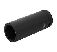 Akozon 1/2 Inch Drive Deep Impact Socket Set 21mm, 22mm, 24mm 6 Point Heavy Duty Steel (22MM)