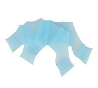 Akozon 1 Pair of Premium Silica Gel Webbed Gloves for Swimming, Diving, Hand Paddles - Large Swim Flippers and Hand Swimming Fins for Faster Swimming and Increased Power (M)