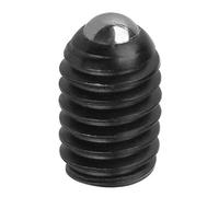 Akozon 10-Pack M4 Hex Socket Ball Spring Plungers - Carbon Steel Plungers for Mechanical Assembly, S, and Automation (M4*6(10PCS))