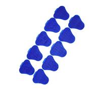 Akozon 10 Pack Scented Urinal Sn S Anti Splash Mats for Enhanced Restroom Freshness (Blue)