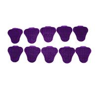 Akozon 10 Pack Scented Urinal Sn S Anti Splash Mats for Enhanced Restroom Freshness (Purple)
