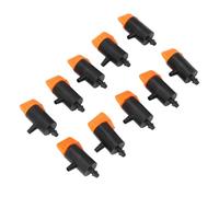 Akozon 10 Pcs Adjustable Irrigation Drippers 0 to 200L Drip Emitters for Efficient Spray Water Ideal for Drip Watering Systems and Garden Sprinklers