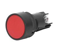 Akozon 10 Pcs XB2-EA Push Button Control Switch 660V 10A Reset Button, All-Metal Push On/Off Switch with Self-Cleaning Contacts for Multi-Function Control Systems (Red XB2-EA145)