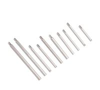 Akozon 10 Sizes Watch Band Strap Screw Set with Storage Box - Professional Watch Repair Tool Kit for Watchmakers, Anti-Rust Metal Accessories (100pcs)