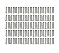 Akozon 100PCS Tinned Copper Wire Ferrules Crimp Connector Pin End Terminals for ² Electrical Cable (EN6012)