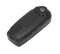 Akozon 1080P Body Cam With Wide Angle Motion Detection Night Wearable Camcorder for Collar Document Bag