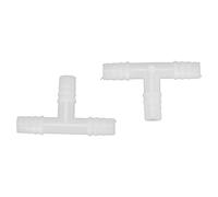 Akozon 10mm Aquarium Airline Tubing Connectors Transparent Plastic Fish Tank Water Pipe Joint for Gardens, Phareuticals, and Aquariums