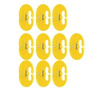 Akozon 10PCS ABS Cow Nose Thorn Calf Weaner Effective Sucking Preventer for Livestock Feeding