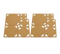 Akozon 10pcs Acrylic Stencil Templates for Quilt Crafting Patchwork Quilter Tool Set