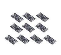 Akozon 10Pcs Lightweight Black 4S NiMH Battery Charging Board Durable and Efficient NiCd Battery Charging Module