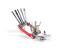 Akozon 11-in-1 Bicycle Repair Tool - Bike Pocket Multi-Function Folding Tool - Quality Bike Repair Tool Kit - Cycling Repair Tools Kit - 11 in 1 Bike Repair Tool Kit