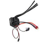 Akozon 120A RC Brushless Waterproof Electronic Speed Controller ESC for 1/8 1/10 RC Car, 120A ESC Brushless Waterproof