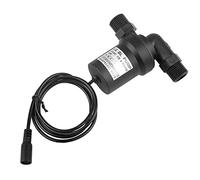 Akozon 12V 10W DC Brushless Solar High Temperature Water Pump for Circulation Pumping, Solar High Temperature DC 12V 10W Brushless Water Heater Hot Pump Submersible Low Noise 1/2 Thread