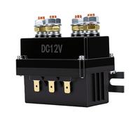 Akozon 12V 250A Winch Solenoid Relay Contactor, with 6 Protecting Caps and Plug and Play Design, for 1500lb to 5000lb ATV UTV 4x4 Winches