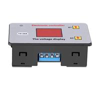 Akozon 12V Automatic Undervoltage Cutoff Switch for Battery Protection, Adjustable Voltage Controller with LED Indicator for Load Management