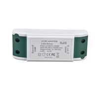 Akozon 12V LED Driver 24W Power Supply Transformer | LED Power Transformer 12V DC 24W 2A for LED Lighting Applications, Easy Installation