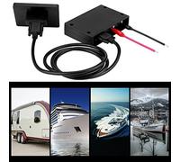 Akozon 12V24V 6 Gang LED Touch Screen Control Panel for Marine and Automotive Applications