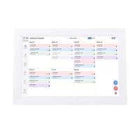 Akozon 13.3 Inch WiFi Digital Calendar Smart Electronic Calendar Chore Chart AI Photo Editing Digital Photo Frame Support for FotoCube Software (UK Plug)